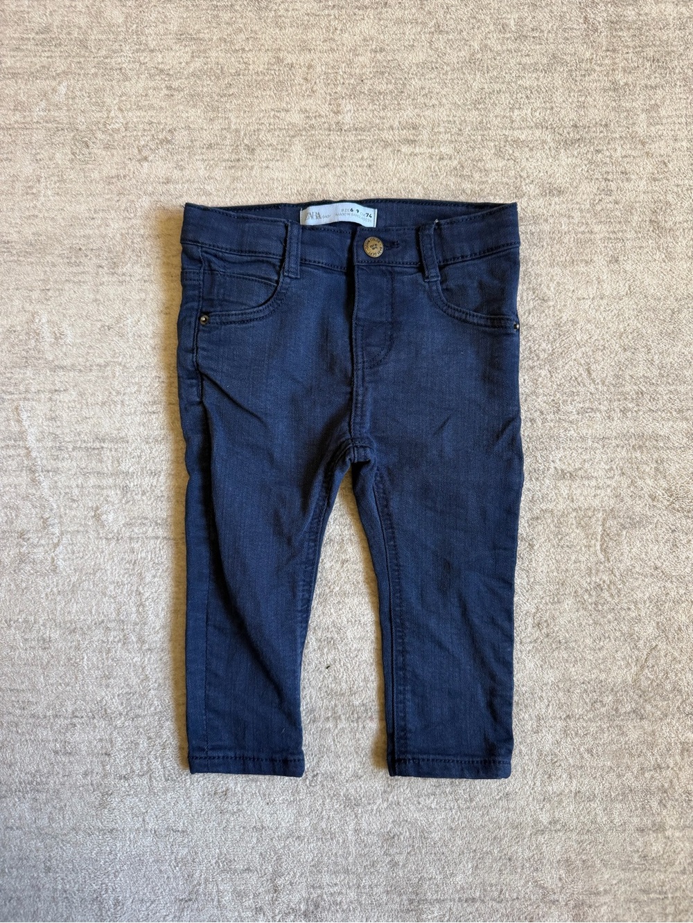 Zara Navy Stretch Jeans for Kids